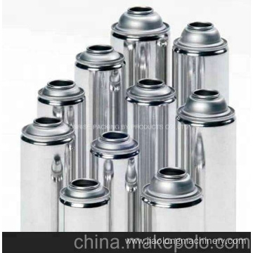 Automatic aerosol spray tin can making